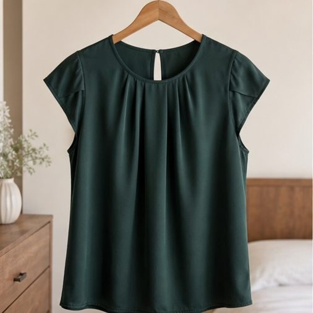 Navy Tunic Blouse